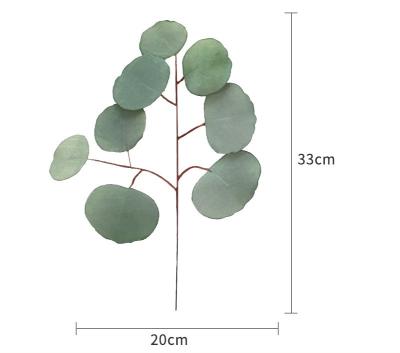 China Artificial Flower Arrangement Art Photography Props in Wedding/Festival/Christmas Plant Home Office Decoration/Simple Eucalyptus Leaf Party Simulation/Flower Arrangement for sale