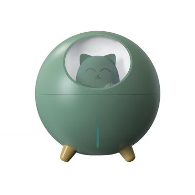 China Household High Quality Custom Color Spray Atmosphere Night Light Planet Cat Quiet Humidifier Large for sale