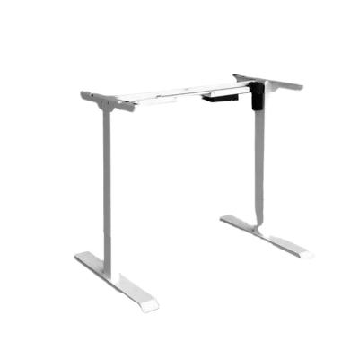 China (Height)Motor Adjustable Simple Height Adjustable Office Furniture Metal Frame Stand Up Desk for sale