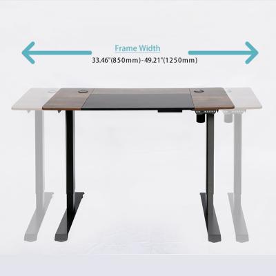 China Electric Adjustable (Height) Adjustable Height Desk Table Standing Desk for sale