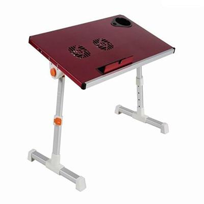 China (Height) Adjustable Anti-Slip Easy To Fold Height Adjustable Stable Aluminum Laptop Desk for sale