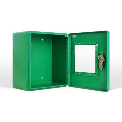 China Mini Defibrillator Metal AED File Cabinet Sealed Fire Resistant Cabinet Detailed-0003 for sale