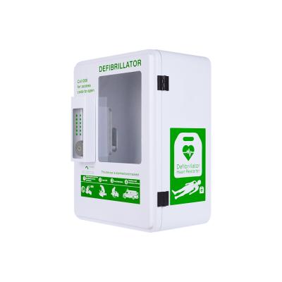 China Customized Automated Small Metal External Defibrillator AED Cabinet AEDC-0002 for sale