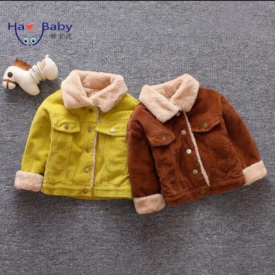 China Hao Baby Winter New Korea Viable Kids Handsome Cotton-padded Jacket Boy Coat for sale