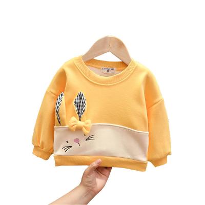 China Hao Baby Velvet Thickened Long Bunny Girl Coat Anti-Static Sleeve for sale