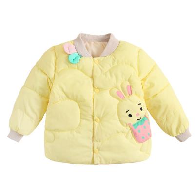 China Hao Baby Korean Style Fashion Viable Children's Clothing Child's Down Jjacket Baby Autumn And Winter Warm Cotton Coat for sale