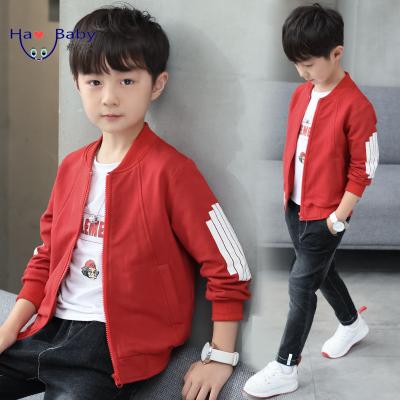 China Hao Baby Jacket Boy Western Autumn Style Baseball Kids Uniform Anti-wrinkle coats for sale