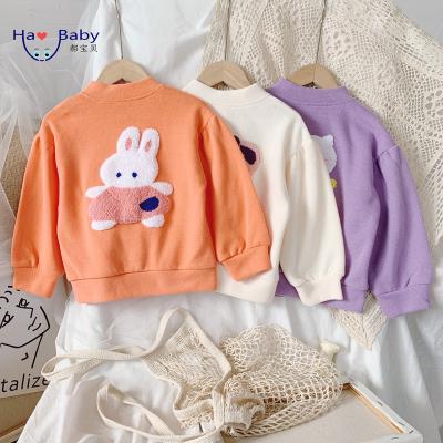 China Hao Baby Fashionable Little Cartoon Anti-wrinkle cardigan with long sheath girl clothes for sale