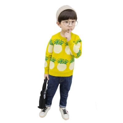 China Hao Baby The New Winter viable thickening make the top boy unlined garment sweater pineapple sweater for sale