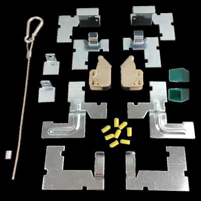 China Integrated aluminum ceilings ceiling access panel accessories (metal angle, snap lock, screws etc.) for sale