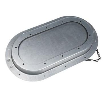 China HVAC Modern Steel Duct Oval Access Door for sale