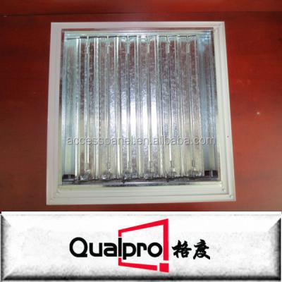 China SDA Flame Retardant Aluminum Ceiling Diffuser / Air Conditioning Square Grille for sale