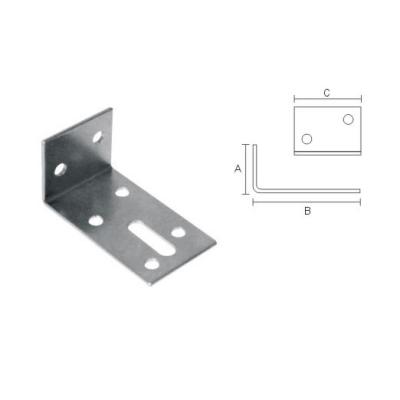 China Construction of wood galvanized steel rafter brace-corner plate for sale