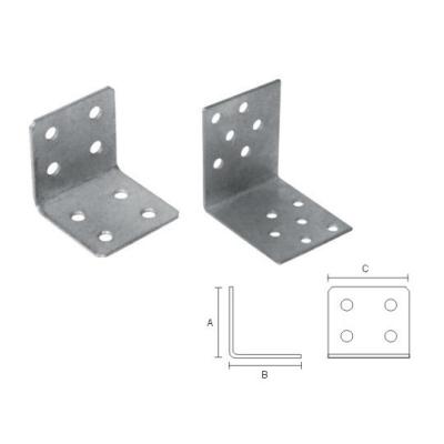 China Wooden Joint Bending L Metal Corner Bracket 90 Degree Of Building Sheet Metal For Wood for sale