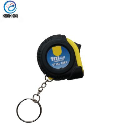 China Mini 1m ABS+Rubber Tape Measure For Bulk Sale Key Chain Tape Measure for sale