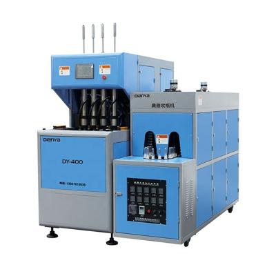 China DY-400 Single Operation 4cavity 2L Bottle Semi Automatic Plastic Blow Molding Machine Blow Molding Machine Used for sale