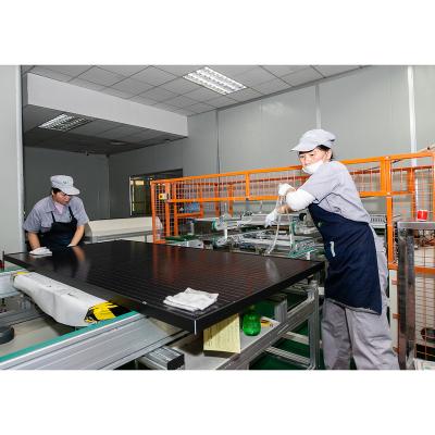 China Solar Panel /Wafer/Cell Production Good Selling 500W 530w Double-glass Solar Panel Production Line for sale