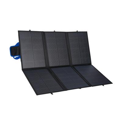 China New Camping 200W Waterproof Portable Folding Fabric 18650 Fabric Solar Panels Best Price Premium Foldable Solar Panel for sale