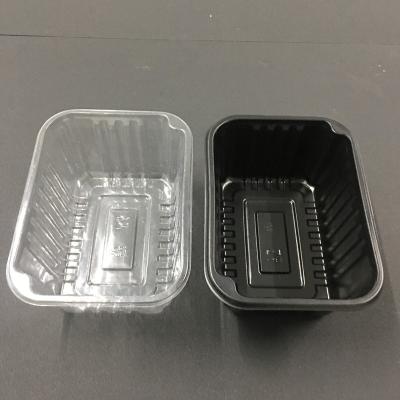 China Wholesale Disposable Mushroom Plastic Tray Tray Fruit Refrigeration Supermarket Plastic Tray PSW-19159 for sale