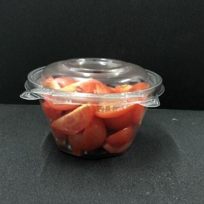 China Wholesale 16oz Disposable Plastic Salad Fruit Container for sale