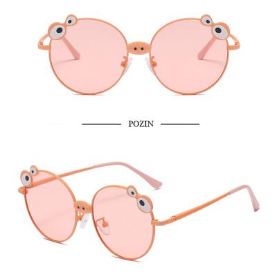 China Korean black polarized cute pink sunglasses metal personality pig nose glass kids new fashion sunglasses trend cartoon for sale