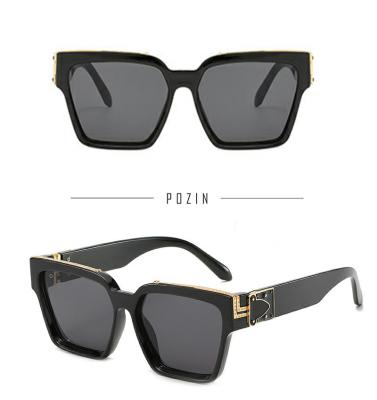 China Fashion Sunglasses Fashion Unique Brand Mens Womens Vintage Millionaire Luxury Square Sunglasses for sale