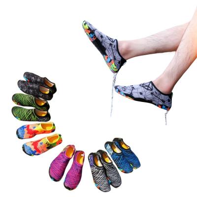 China Cushioning Factory Wholesale Lovers Swimming Diving Shoes Light Beach Snorkeling Large Size River Tracing Soft-Soled Shoes for sale