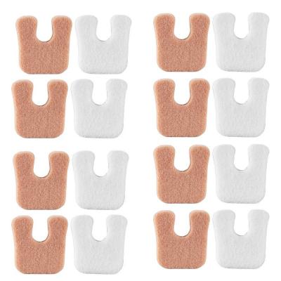 China Durable U-shaped foot calluses anti wear patch, invisible sole protection patch, shock-absorbing heel patch for sale