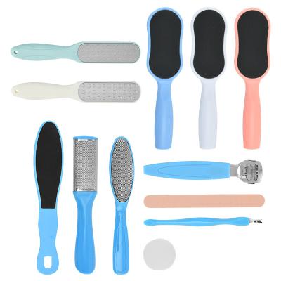 China Durable Wholesale Double-Sided Foot File Professional Rasp Heel Grater Hard Dead Skin Callus Remover Stainless Steel for sale