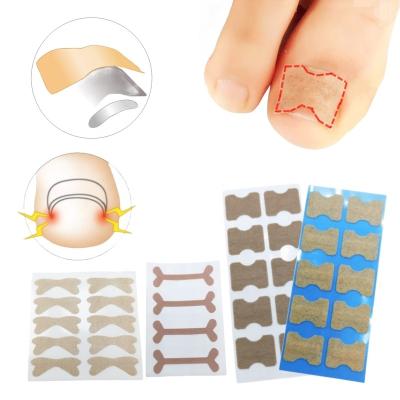 China Toe Nail 10 PiecesIngrown Foot Care Toenail Corrector Patch Nail Healing  High Elasticity Glue Free Corrector Treatment Tool for sale