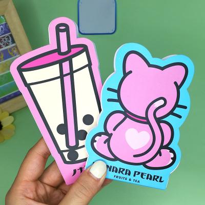 China cute self adhesive custom printed kawaii promotional sticky notes memo pad set supplier for sale