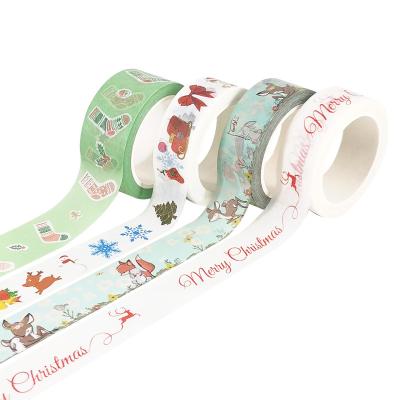 China Custom printing cetak waterproof Japanese minimalist decorative washi tape wholesale for sale