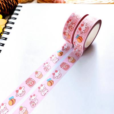 China Customized raincoats buy 100 rolls premium 25mm washi tape cheap masking customiser for sale