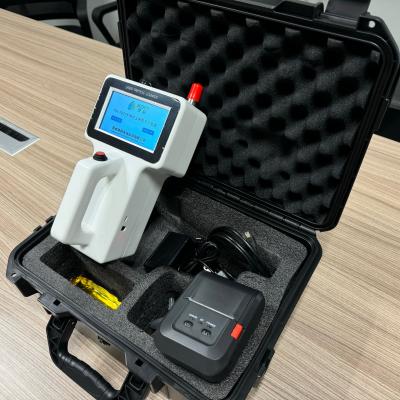 China Spot Checking 2.83LPM Handheld Laser Particle Counter 0.1CFM for sale