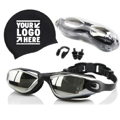 China Antimist 5 pakt Zwemmende Beschermende brillen Kit Unisex Swimming Goggles Caps in Te koop