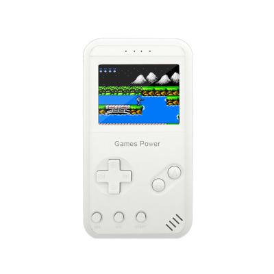 China Support TV Produced New Dy01 2 in 1 Mini Game Console Power Bank Mobile Built-in 299+ Game Handheld Game Console for sale