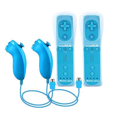 China Game Steering Wheel 2 in 1 for Nintendo Wii Motion Plus Wireless Game Controller Remote Unit Accelerated Motion Plus Sensor Silicone Skin Case for sale