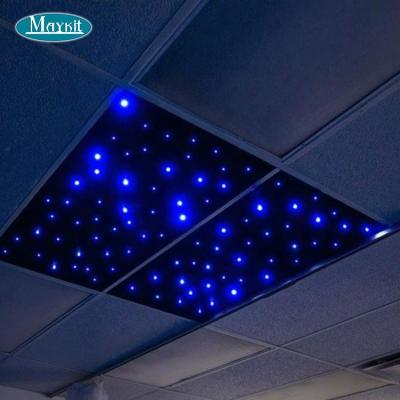 China RGBW+ Glitter Effect Fiber Star Ceiling Polyester Particleboard Panel Light System for sale