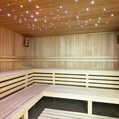 China 6 Colors Twinkle Sky Starry Fiber Optic Light Ceiling Kit For Sauna Steam Room Hammam Room for sale