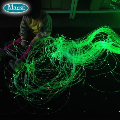 China 7 Color Changing Music Response Led Fiber Optic Sensory Lights Lighting Cover For Kids Room Nursery Home Decoration for sale