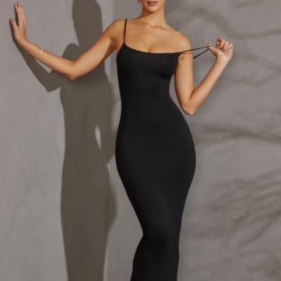 China Sexy Dry Cleaning Scoop Neck Maxi Dress Corset Dress Women for sale