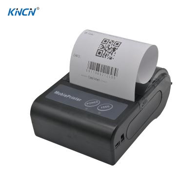 China Mini Fast Mini Delivery 58mm Portable Wireless Thermal Label Printer Receipt Handheld Printer for sale