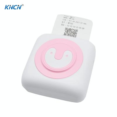 China Mini Wireless Study Errors Photo Printer Mobile Office Label Mini Note 58mm Pocket Thermal Printer for sale