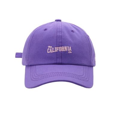 China JOINT Ladies Spring And Summer Face Web Celebrity Small Embroidered Soft Hat Visor Baseball Cap for sale