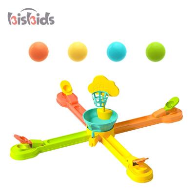 China Funny Set Ejection Family Game Sports Ball Game Target Shooting Desktop Plastic Toys for sale