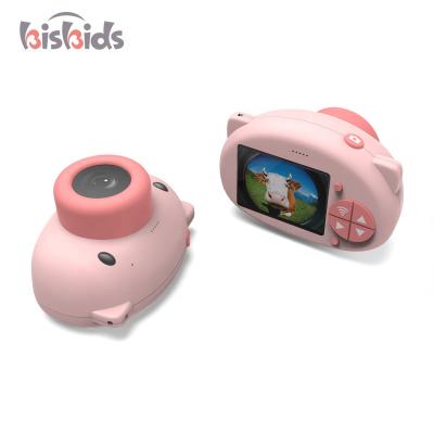 China Kids Gift HD Video Toy Game Children Big Camera Pig With WIFI Function for sale