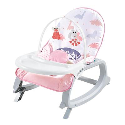 China New Customized Indoor Furniture 2023 Electric Baby Swing Baby Rocking Chair For Dining Baby Feeding Chair Rocking Chair for sale