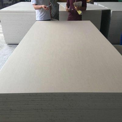 China Linyi TOWNSHIP Best Price Gypsum Board Turkey 12mm Thick Gypsum Board For Africa Market for sale