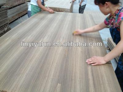 China Exterior Grade A Natural Teak Veneered Plywood For India Market From Linyi Plywood Factory China for sale