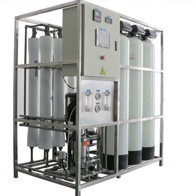 China Máquina de purificación de agua por ósmosis inversa de 500 lph 4040 x 2 en venta